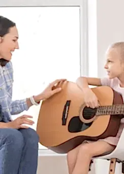 çocuklar için gitar kursu